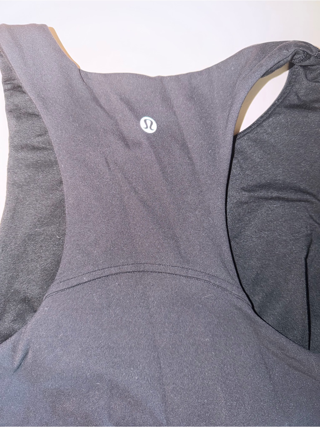 Lululemon Athletica Black Racerback Tank Top